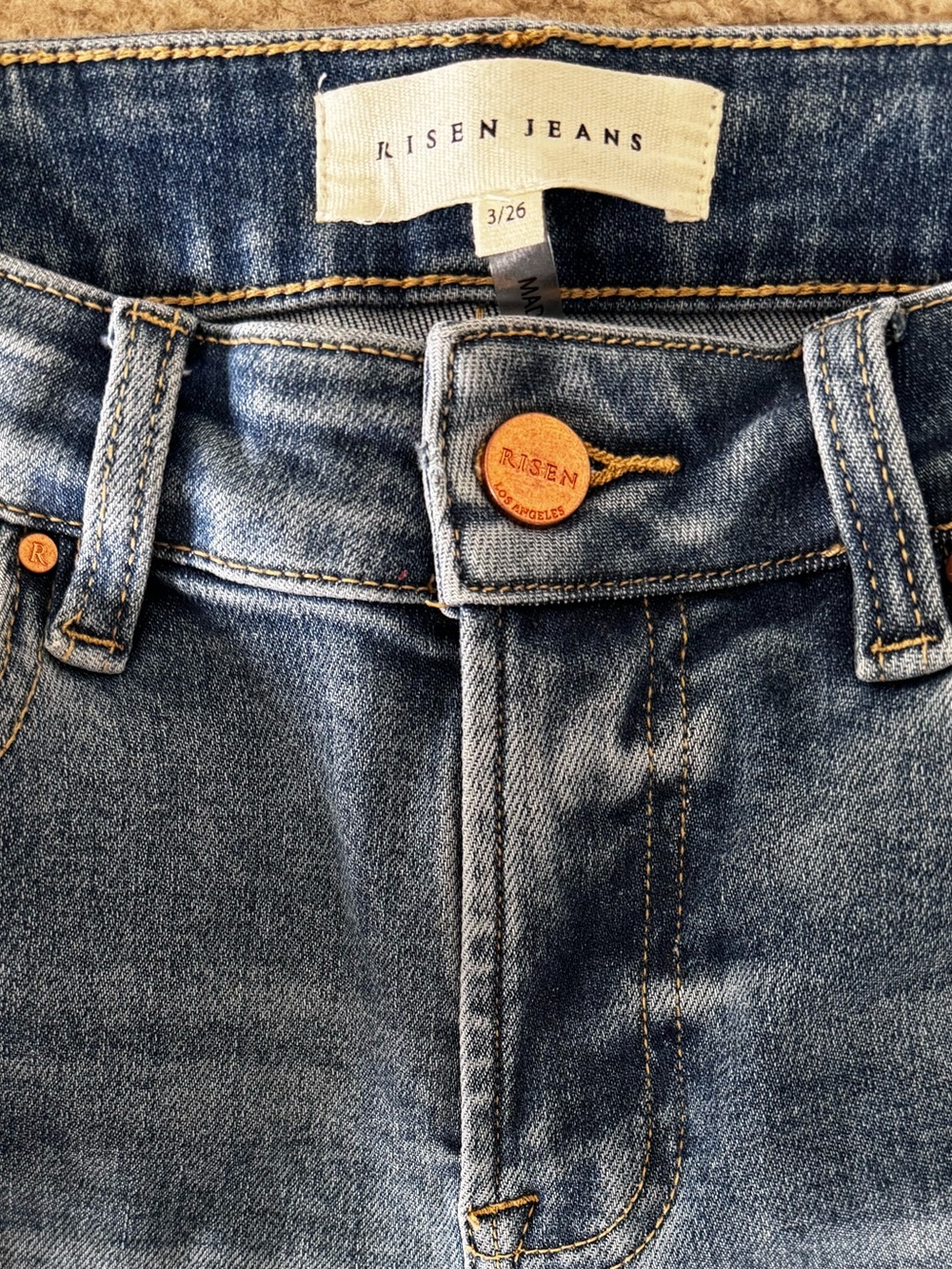 RIsen Define and Unwind Light Crop Jeans - Picture 2 of 7